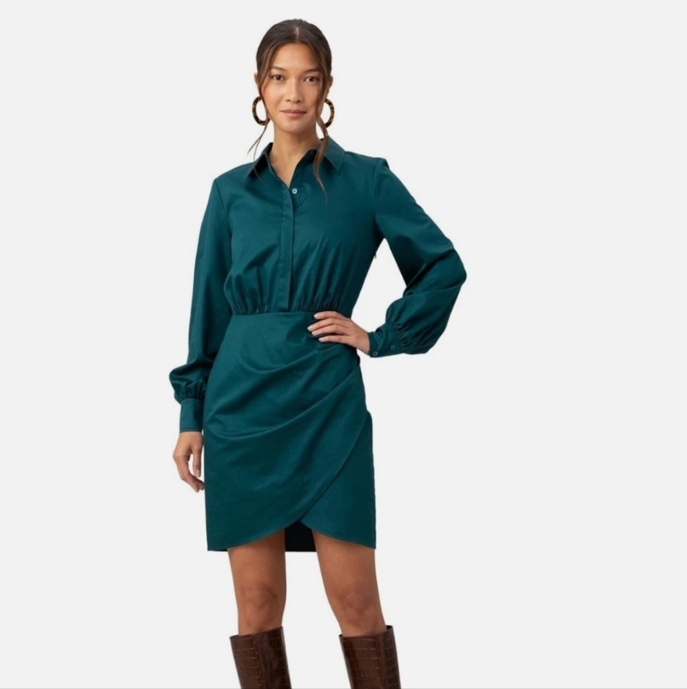 Trina Turk Women's Greenwich Green Kaye Dress Size 4